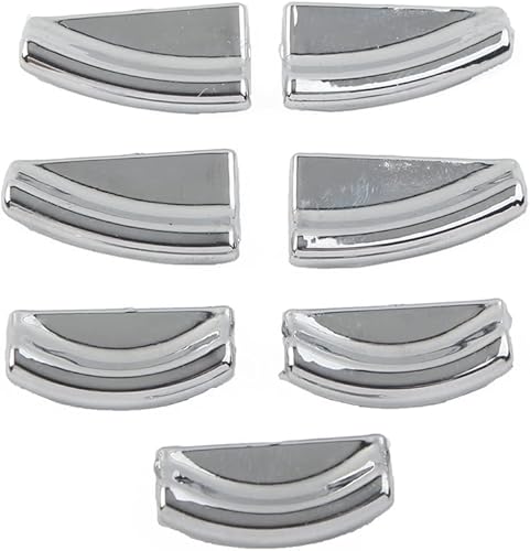 SIKUAI - Kit de décoration pour interrupteur de fenêtre - Chrome - Pour Mercedes Benz A/B/C/E/CLA/GLA/CLS/GLK Classe W176 W246 W204 W212 W463 X166 X204 - Poukt