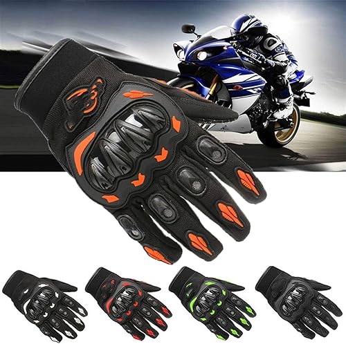YGLONG Gant Moto Gants de Moto Gants de Course complète Gants de Sport de Plein air Protection des Sports électriques Vélo électrique Cross Dirt Vélo Gants Motocross Gants Moto - Poukt