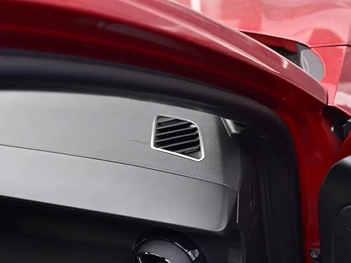 autoCOVR Couvercle en acier pour Alfa.Romeo Junior | Cadres décoratifs pour prises d'air | 2 pièces inox électrique hybride Q4 rapide intense spécial Milan accessoires tuning pièces - Poukt