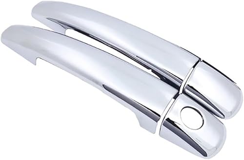 WXSSH Poignées de portes extérieures automobiles Garniture de poignée de porte latérale chromée pour Citroën DS3 pour DS 3 2009-2019 - Poukt