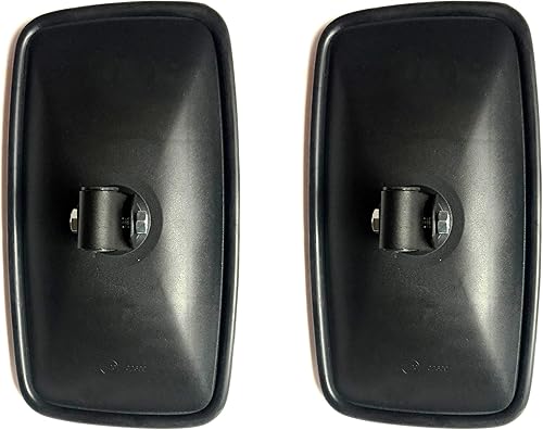 MelTruck® Lot de 2 rétroviseurs extérieurs universels 285 x 150 mm pour tracteur, camion, pelleteuse, E20 (2, 285 x 150 mm) - Poukt