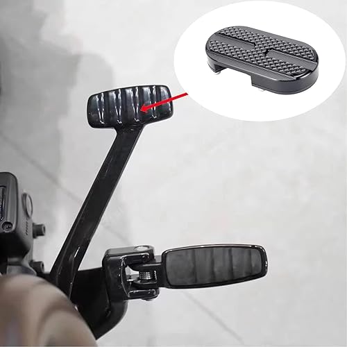 HFJFDQ 1 Extension De Pédale De Frein Arrière pour H&Arley Softail Fat Bob/114 FXFB/FXFBS 2018-ON - Poukt