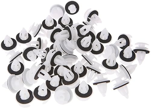Freshsell Lot de 50 clips de panneau de porte avec joint d'étanchéité pour E34 E36 E38 E39 E46 M3 M5 Z3 X5 - Poukt