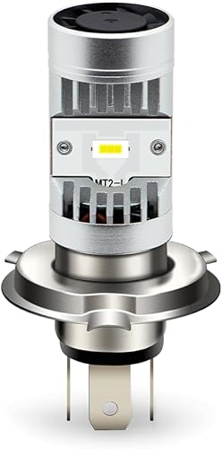 SOFOC-BA20D Ampoule De Phare Pour Moto/Voiture 15W 5000LM 6V-24V Non-Polarité CSP 2LED Double Faisceau Blanc Ventilateur intégré 1Pcs - Poukt