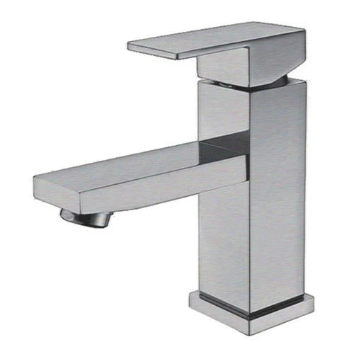 Dakota Sinks DSF-34BSH00 Kennedy 6 1/2 Inch Deck Mount Bathroom Faucet with Pop-Up Drain and Overflow - Poukt