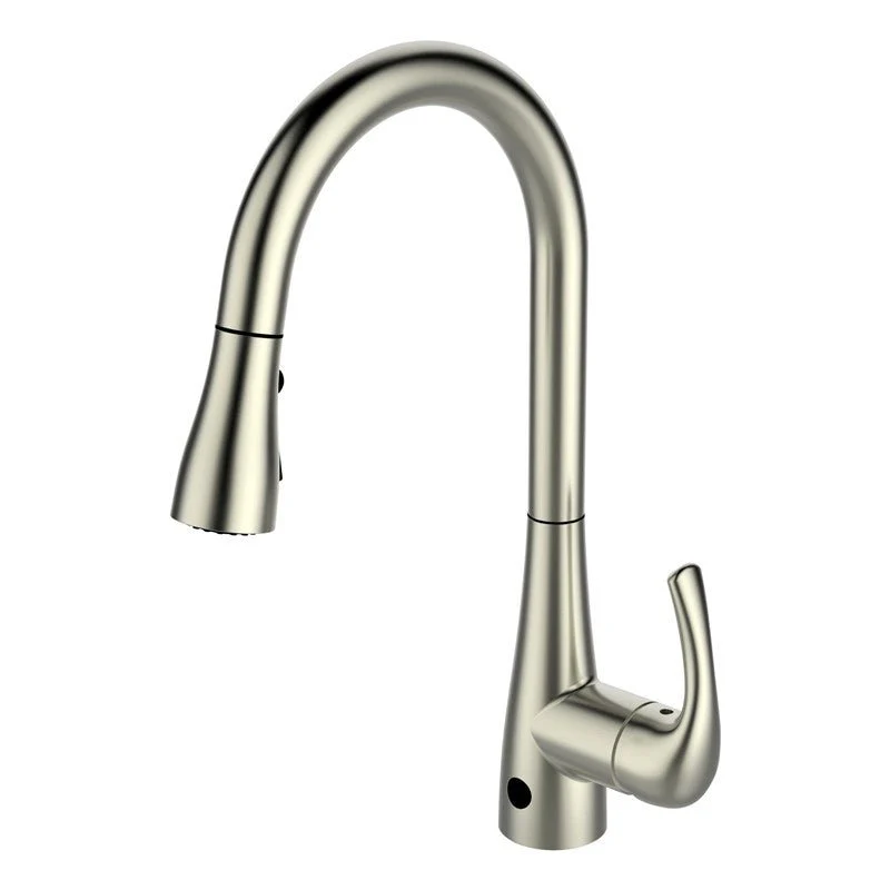 Dakota Sinks DSF-18KHF01 Signature 17 3/4 Inch Pull-Down Sensor Kitchen Faucet with 2 Way Function Spray Head - Poukt