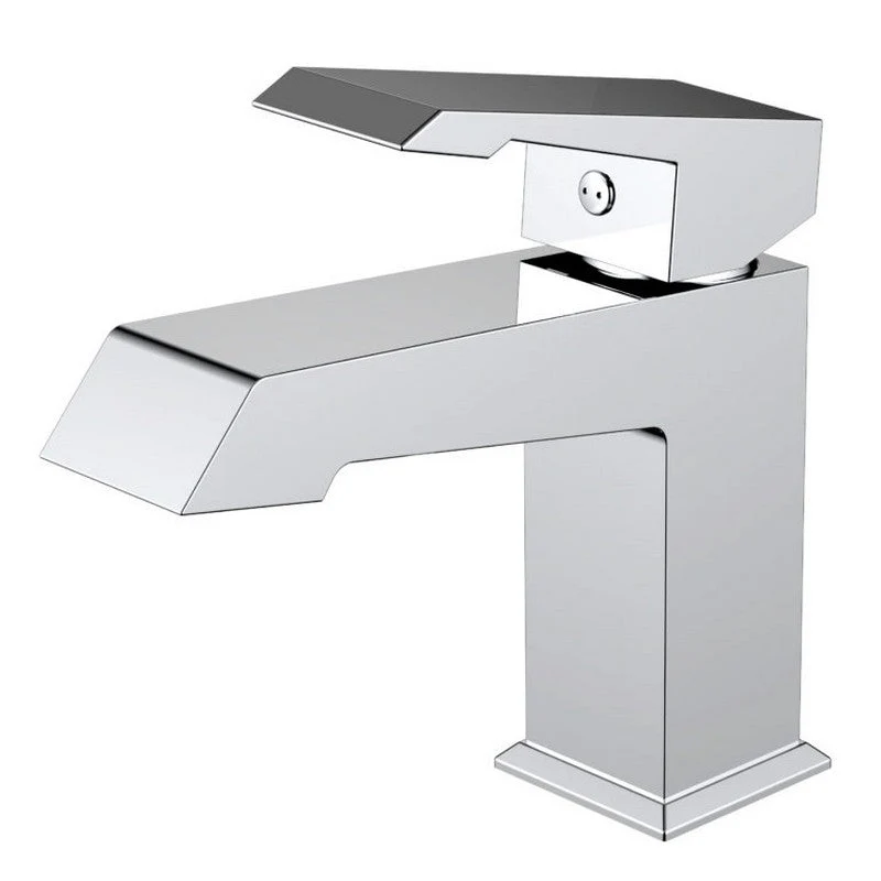 Dakota Sinks DSF-36BSH01 Madison 6 3/8 Inch Deck Mount Bathroom Faucet with Push Pop-Up Drain - Poukt