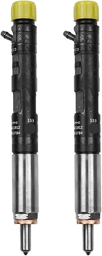 Lot de 2 injecteurs de carburant diesel neufs EJBR01801A/EJBR01801Z, Compatible Pour Renault Clio Kangoo Megane Scenic 1.5 DCI, remplacement Delphi - Poukt