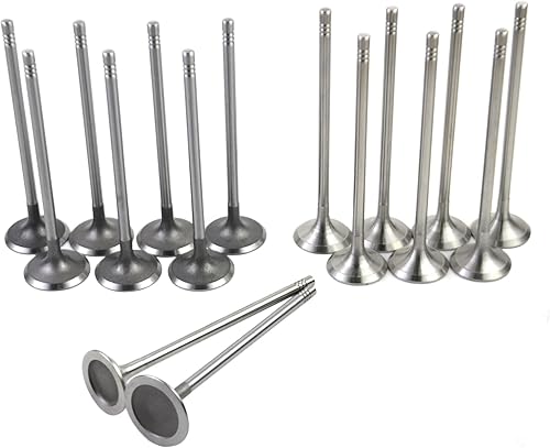 8 soupapes d'admission, 8 soupapes d'échappement compatibles avec R56 C-oo-per S Co-u-pe 5FR 5FU 5FV 5FX 5FY 5GZ 11347587470 11347547187 Weonefit - Poukt