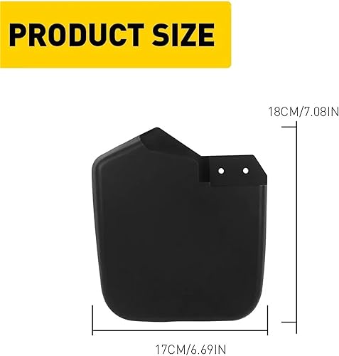 SLAHAJ Bavettes pour Auto 1 Paire de Garde-Boue arrière pour Ford Avant Gauche et Droit, à partir de 2012 Bavettes Roue Protection Garde - Poukt