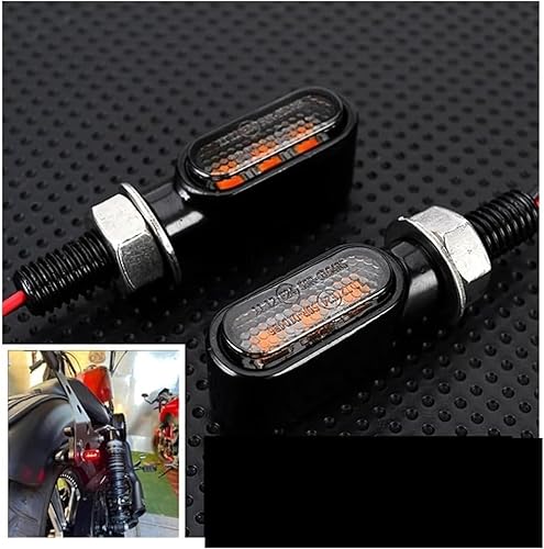 Indicateurs De Virage pour Yam&aha Universel 12V Clignotants Clignotants M&ini Feux De Moto Clignotant Arrière Indicateur Feu Arrière Feux du Signal - Poukt