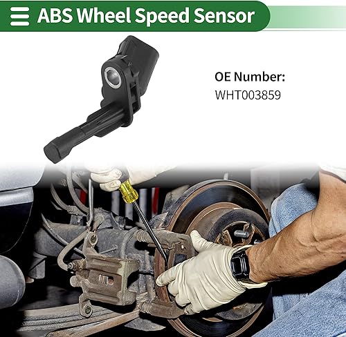 Motoforti Capteur De Vitesse Roue Abs Arrière Gauche Système Freinage Antiblocage No.Wht003859/1Kd927807/1K0927807 Pour Audi A3 Tt Pour Porsche Carrera Gt Pour Seat Leon Pour Vw Beetle Cc - Poukt