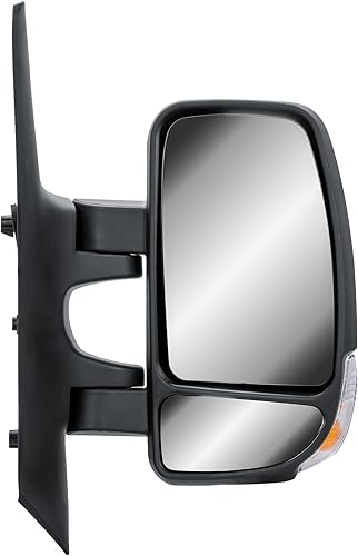 LONGLING Rétroviseur côté conducteur droit O/S électrique et chauffant avec feu de signalisation et capteur de température pour Renault Master 2010 à 2024 Vauxhall Movano 2010 à 2022 - Poukt