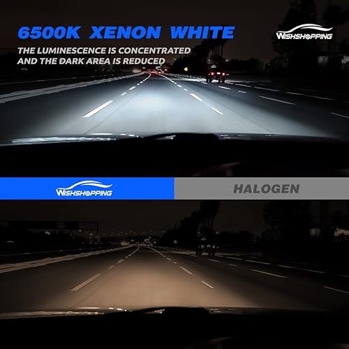 FateEye H7 LED Ampoules Phare Voiture, Phare Automobile LED H7 16000LM 70W 6500K Blanc,1:1 Conception Miniature, Plug and Play, Ampoules de Remplacement halogène/Xénon, Lot de 2 - Poukt