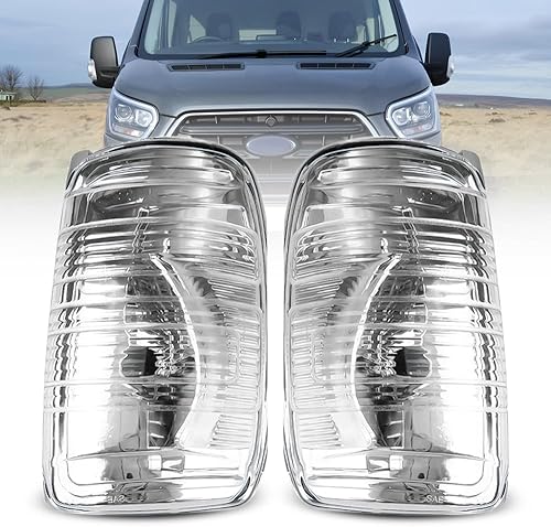 Rétroviseur latéral droit et gauche pour Ford Transit Mk8 1910472 BK3113B382CA 1910471 à partir de 2019 - Poukt