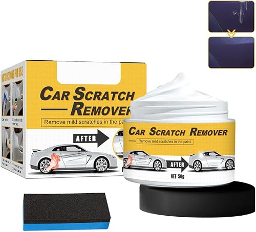 Scratch Repair Kit Cream, Auto Rubbing Scratch Remover, Car Polishing Compound, Scratch Remover Paste Car Wax Removes Scratches And Stains Restores Shine To Dull Finishes (3 Sets) - Poukt