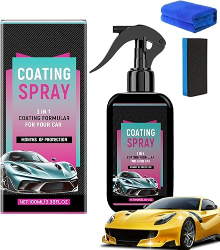 Linlex Hydroshield-X Spray De RevêTement, Linlex Entretien Automobile, GrâCe à La Technologie Allemande, Obtenez Une Luminosité En 10 Secondes + Protection CéRamique, 100% SûR (2) - Poukt