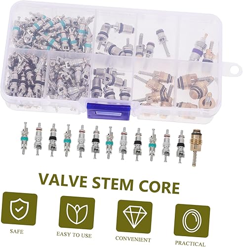 HAPINARY 1 Ensemble Kit de Remplacement de Noyau de Valve pour Climatisation Automobile Complet pour Réparation et Entretien des Systèmes de Climatisation - Poukt