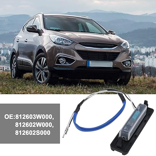 eMagTech Interrupteur de déverrouillage de hayon de rechange 81260-3W000 81260-2W000 81260-2S000 compatible avec Hyundai ix35 compatible avec la poignée de hayon Kia Sportage SL - Poukt