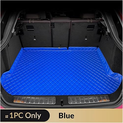 ZSUAGFDFF Tapis de Coffre Tapis Coffre Voiture pour Land pour Rover pour Evoque 2016 2017 2018, Tapis de Doublure de Chargement, Accessoires d'intérieur Tapis Coffre Voiture(Bleu) - Poukt