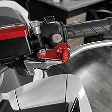 Motorcycle Brake Lever Parking Button