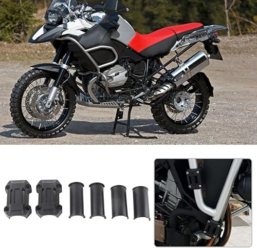 Protections contre les Chutes de Moto, Protections de Barre de Collision de Moto, 2 Paires de Protection de Bloc de Pare-chocs de Protection de Moteur de Moto 22/25/28 Mm pour - Poukt