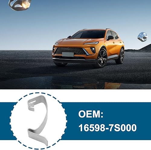 LT Easiyl Lot de 4 clips de boîtier de filtre à air de voiture 16598-7S000 165987S000 Compatible avec Nissan Armada Compatible avec Nissan Frontier - Poukt