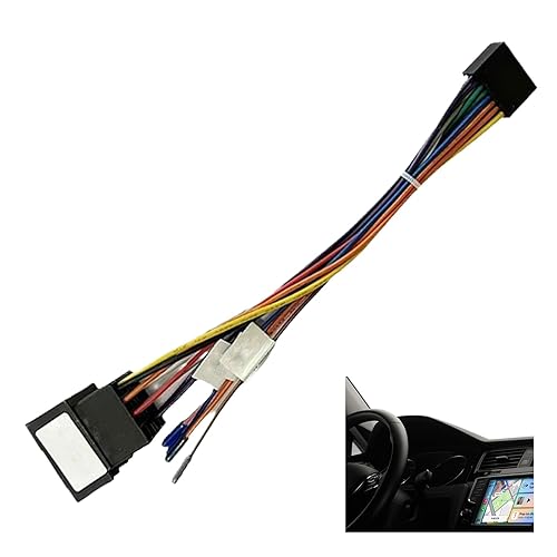 Adaptateur autoradio IS-O, adaptateur autoradio 16 broches, connecteur autoradio IS-O, câble autoradio IS-O, connecteur autoradio IS-O, adaptateur autoradio, connecteur autoradio - Poukt