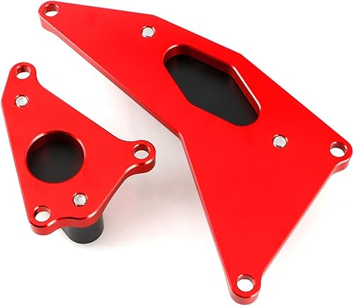 Accessoires de Moto pour BMW S1000R S 1000 R CNC Pom Cadre Curseur Moteur Stator Boîtier Économiseur Crash Pad Proctor Couverture Moto Accessoires 2013-2017 (Couleur : Rouge) - Poukt