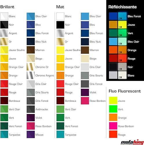 Motoking Bandes Décoratives, Gris Foncé Brillant, 10 mm Largeur, 10 m Longueur, RAL 7012, Autocollant Film Voiture Bateau Moto Camping-Car Caravane - Poukt