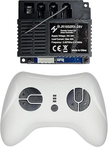 Télécommande JR1932RX Récepteur 24V Véhicules Electriques 2 Technologie 4G (Ensemble Complet) - Poukt