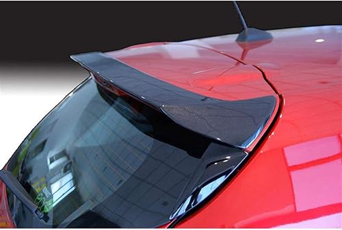 AUTO-STYLE Becquet de toit compatible avec Renault Clio IV 3/5-portes 2013-2019 (PU), bleu - Poukt