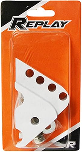 REHAUSSE AMORTISSEUR SCOOT REPLAY POUR MBK 50 BOOSTER 2004, NITRO, OVETTO-YAMAHA 50 BWS 2004, AEROX, NEOS BLANC (4 POSITIONS) - Poukt