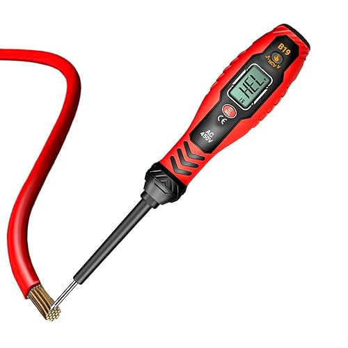 xowwyue Stylo Détecteur de Tension - Détecteur Intelligent de Circuits Électriques,Stylo Tournevis Numérique Portable Double Fonction pour Usage Automobile et Industriel - Poukt