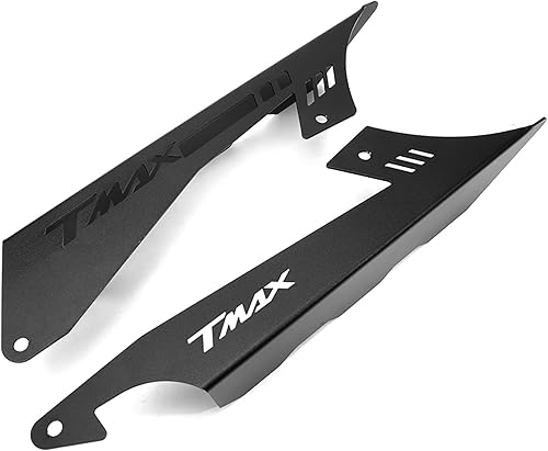 MOWOK Moto Accessoires pour Yamaha TMAX 560 TMAX560 Tech Max 2020 2021 2022 2023 Housse décorative de Protection de la chaîne de Moto (Noir) - Poukt