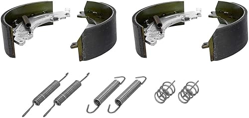 UNITRAILER Patins de Frein pour Essieux Knott 250x50 - Kit Complet avec Garnitures et Ressorts pour Remorques et Véhicules Utilitaires - Poukt