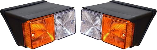 APSMOTIV 12V Super Bright LED Front combinaison lampe parking de l'ensemble de clignotant pour le boîtier/IH | Fiat | Ford New Holland Tracteurs 6610 535 515 4610 - Poukt