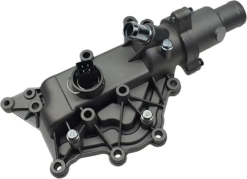 Partsline Boitier thermostat d'eau compatible avec Clio 3, Laguna 2, Modus, Scénic 2, Twingo 2, Wind 1.4 1.6 16V 8200158269 8200561434 - Poukt