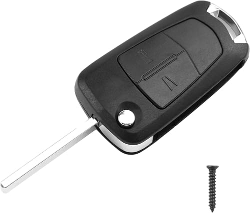 Coque de clé de voiture pour Opel Corsa Astra J Vectra Zafira Insignia Meriva Mokka Tigra Movano Adam - Poukt