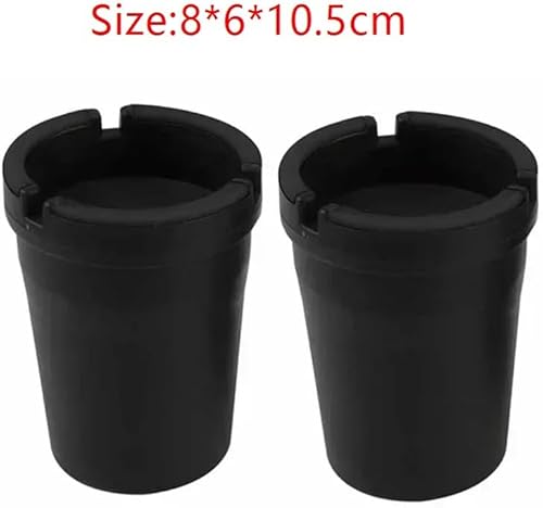 Cendrier de voiture Cendrier de voiture portable Tasse de stockage des ordures Cendrier intérieur de voiture Cendrier de voiture créatif Facile à nettoyer et à vider Accessoires automobiles intérieur - Poukt