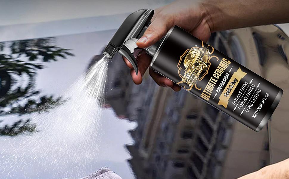 êtement Céramique en Spray pour Voitures