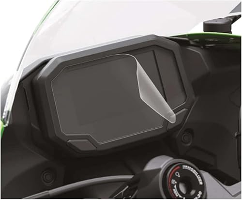 pour Kawasaki pour ZX-6R 2024+-2025 pour ZX-10R 2021-2025 Film D'instrument Moto Accessoires Écran Groupe Anti-Rayures Protection Tableau Bord Film Protecteur D'instruments Moto(2 Sets) - Poukt