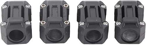 Protections contre les Chutes de Moto, Protections de Barre de Collision de Moto, 2 Paires de Protection de Bloc de Pare-chocs de Protection de Moteur de Moto 22/25/28 Mm pour - Poukt