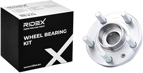 RIDEX Kit de roulement de roue 654W0531 des deux côtés de l'essieu avant Diamètre extérieur: 82mm avec capteur ABS intégré & avec vis - Poukt