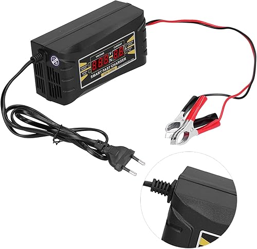 Mainteneur de batterie, chargeur de batterie multifonction désulfateur de batterie 12V 6A pour moto pour auto - Poukt
