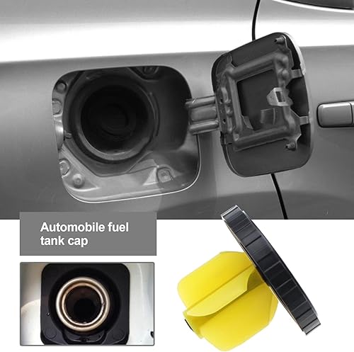 Bouchon de Carburant d'urgence Universel Remplacement Réservoir de Carburant Bouchon d'essence Couvercle de Gaz Universel Accessoires de Voiture Couvercle en Plastique Diamètre 70mm/2.75 Pouces - Poukt