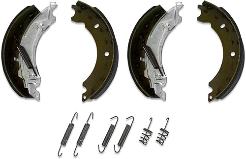 UNITRAILER Patins de Frein pour Essieux Knott 250x50 - Kit Complet avec Garnitures et Ressorts pour Remorques et Véhicules Utilitaires - Poukt