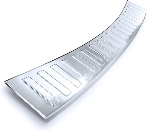 tuning-art BL940 Protection de seuil de Chargement pour Peugeot 508 SW 2010-2018, Couleur:Argent - Poukt