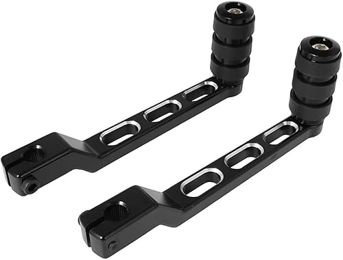 Selecteur Vitesse Moto pour Big Glide Road King Soft Tail Flagship Levier De Vitesse Avant Et Arrière Universel Accessoires De Moto Levier Vitesses Moto(Black Gearshift) - Poukt