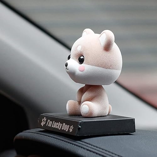 Décoration De Voiture Créative Figurine Miniature Animaux Qui Bouge La Tête Décorations De Tableau De Bord De Voiture Gâteau Décoration Cadeau Jouet Pour Décoration Des Maison Bureau Voiture Mariage - Poukt